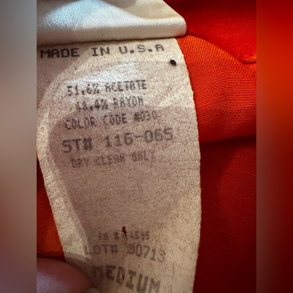 MODA INTERNATIONAL WOMEN ORANGE SLEEVELESS SHIRT SIZE M - Picture 7 of 7